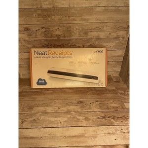 Neat NR-030108 Sheetfed Portable Scanner Receipt Documents Case Scanner No Disc
